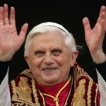 Pope Benedict XVI is knocked to the floor by 'mentally unstable' woman