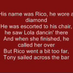 Copacabana karaoke