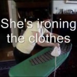 Doing the housework