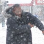 Detective pulled out his handgun after he was targeted in a snowball fight
