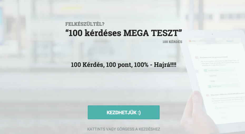 5 Perc Angol Nagy Szintfelmero Teszt
