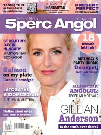 5 Perc Angol Magazin előfizetés + ajándék interaktív könyv (Secrets of Gull Cove)