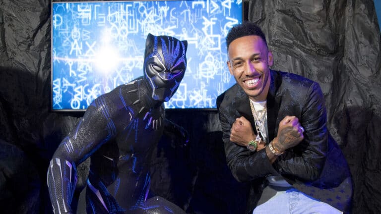 Black Panther waxwork model unveiled at Madame Tussauds