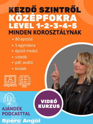 Kezdő szintről középfokra (Level 1-2-3-4-5)