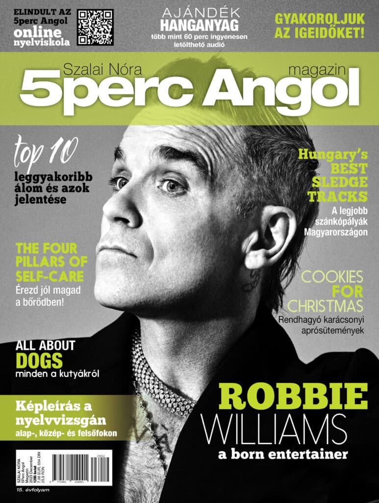 Megjelent az 5 Perc Angol Magazin 2023 decemberi száma! 3