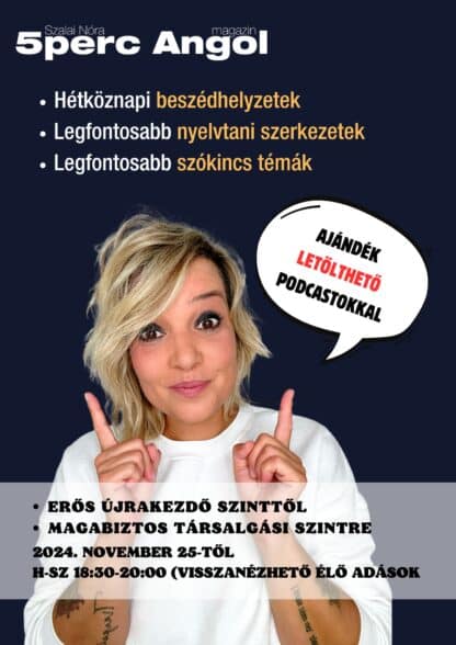 Nem maradok újrakezdő! - beszédhelyzetek, nyelvtan, szókincs (ajándék podcasttal)