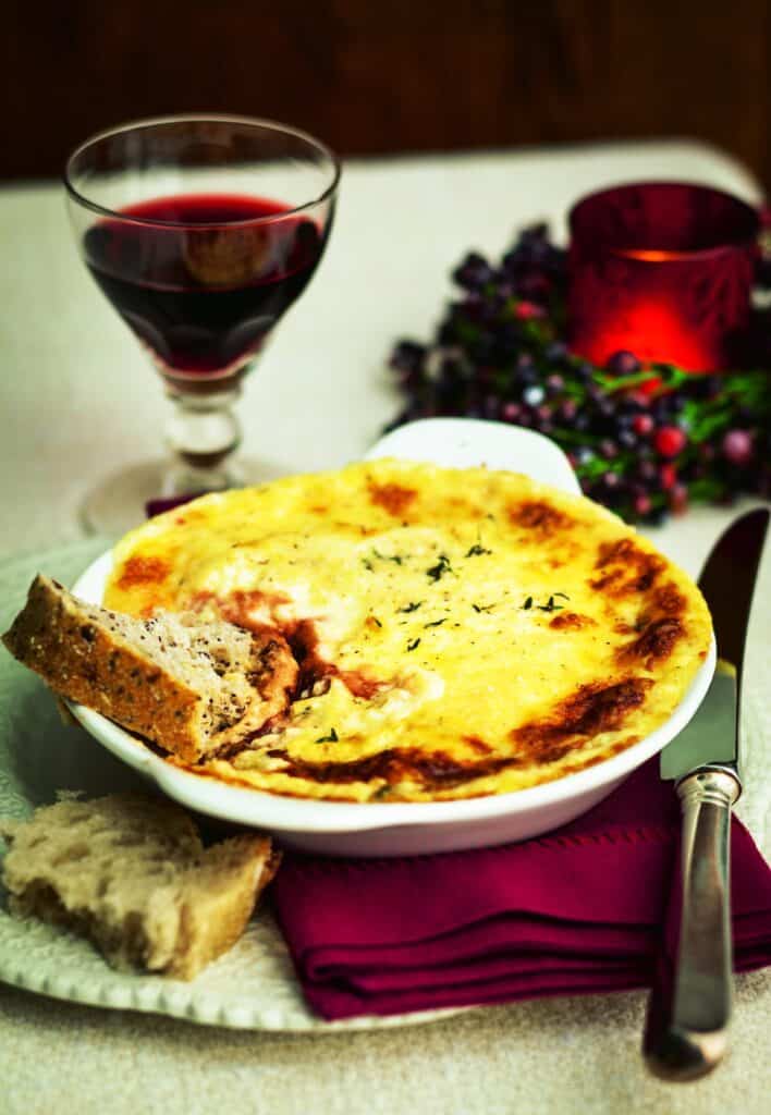 Melty Baked Fondue Cheese 15