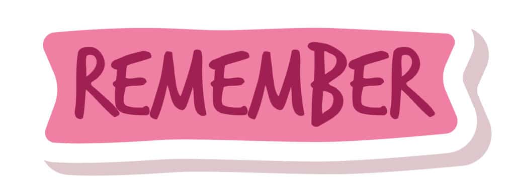 remember