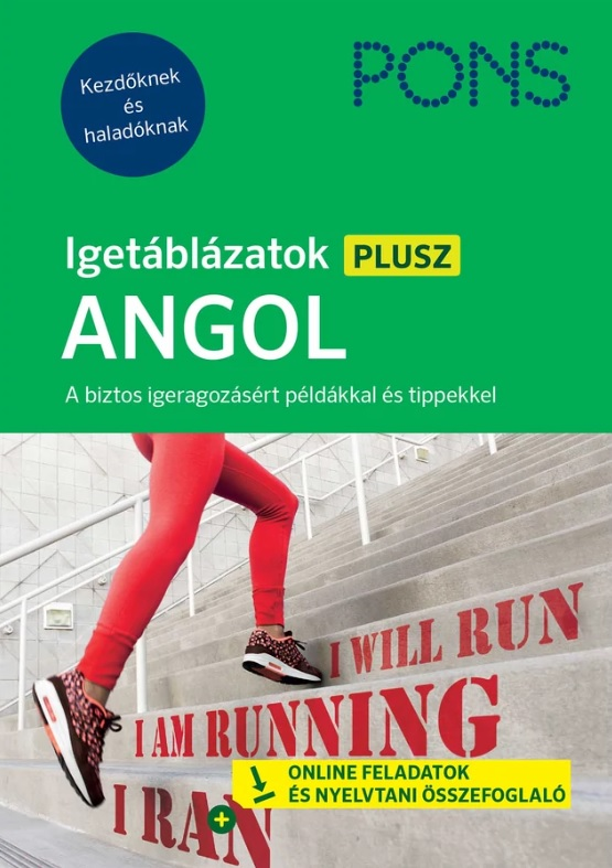 PONS Igetáblázatok PLUSZ ANGOL 1 PONS Igetáblázatok PLUSZ ANGOL